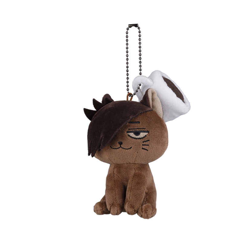 [Pre-order] [Made-to-order] JUMP Store Limited "Haikyu!!" Latte Color Animal Plush Mascot: Black Cat